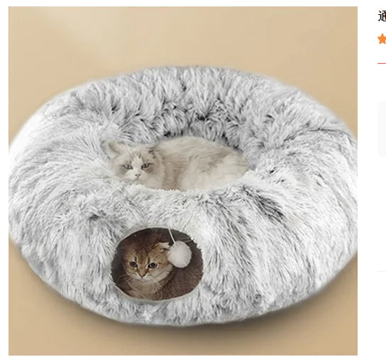 Snugglee Pet Cat Tunnel Bed